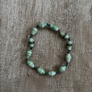 31 Bits Paper Bead Bracelet